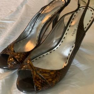 Gianni Bini Snakeskin Heels